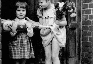 1956 Einschulung sw