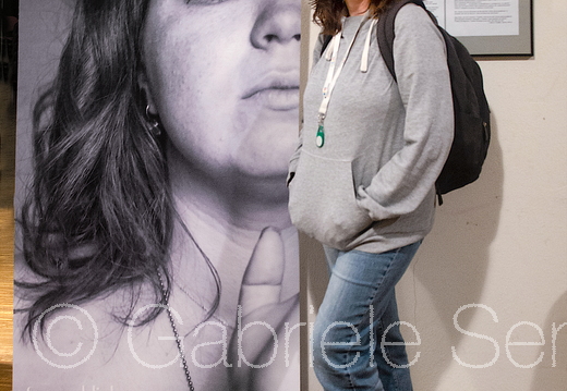  Juli 2023 Greifswald – Inna Sarikova, Foto-Ausstellung „Frauenblicke“ 