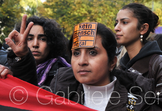 13. Oktober 2012  Berlin – Demonstration gegen Rassismus 
