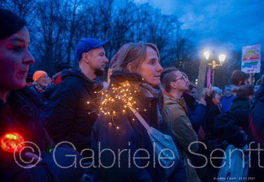 25.01.2025 Kundgebung am  Brandenburger Tor gegen AFD