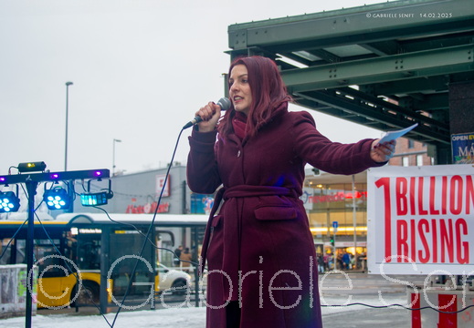 14.02.2025 One Billion Rising in Berlin Treptow Köpenick