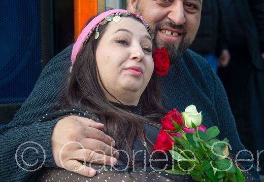 08.04.2025 –  Aktionen zum Welt-Roma Tag in Berlin, Teilnehmer auch aus Hamburg