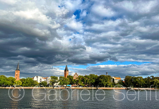 10.09.2024  Berlin Köpenick, Blick über die Dahme