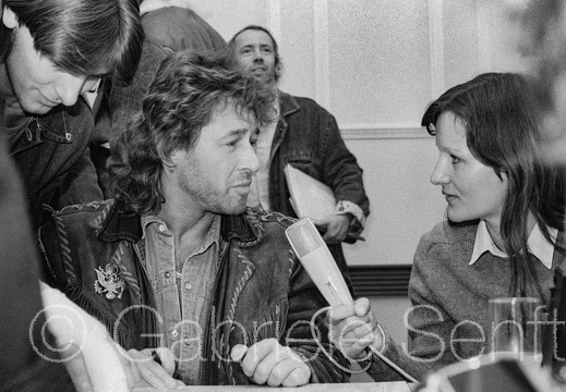 1987 Peter Maffay in einer PK