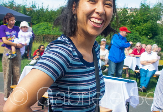 27.08.2025 am Giebelwandgemälde