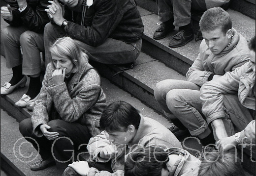 04.11.1989 Demonstration am Alexanderplatz